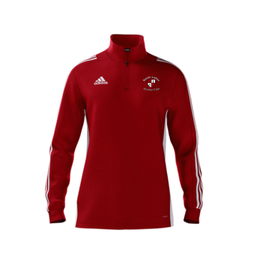 South Lakes Hockey Club Adidas Red Zip Training Top